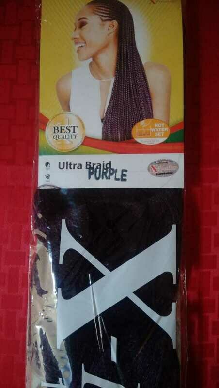 X-pression Ultra Braid Purple