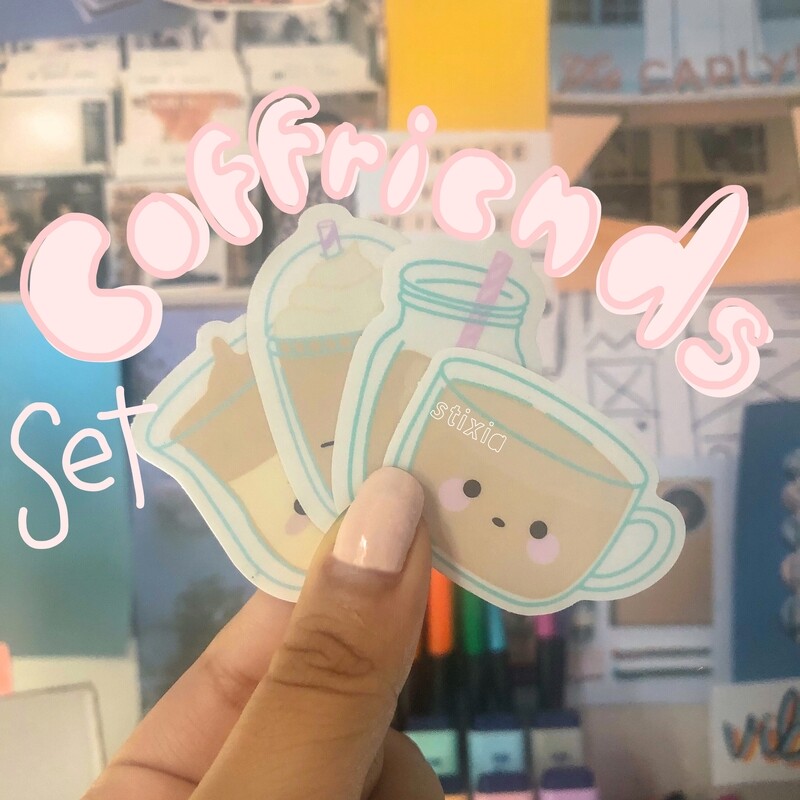 Coffriends Stickers