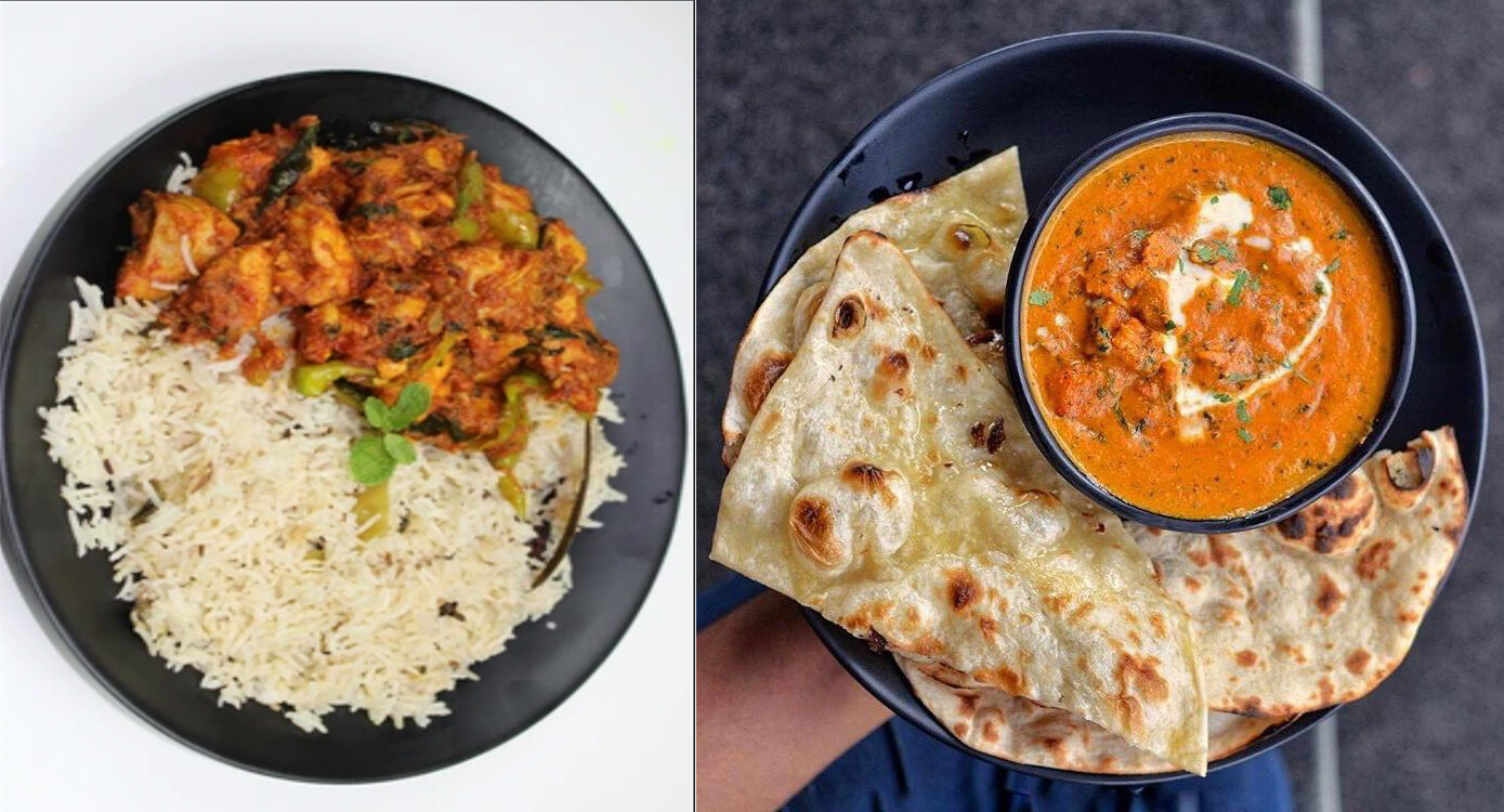 Curry with 1 Naan or Bagara Rice