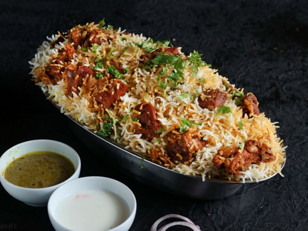 Goat Fry Biryani Party Tray