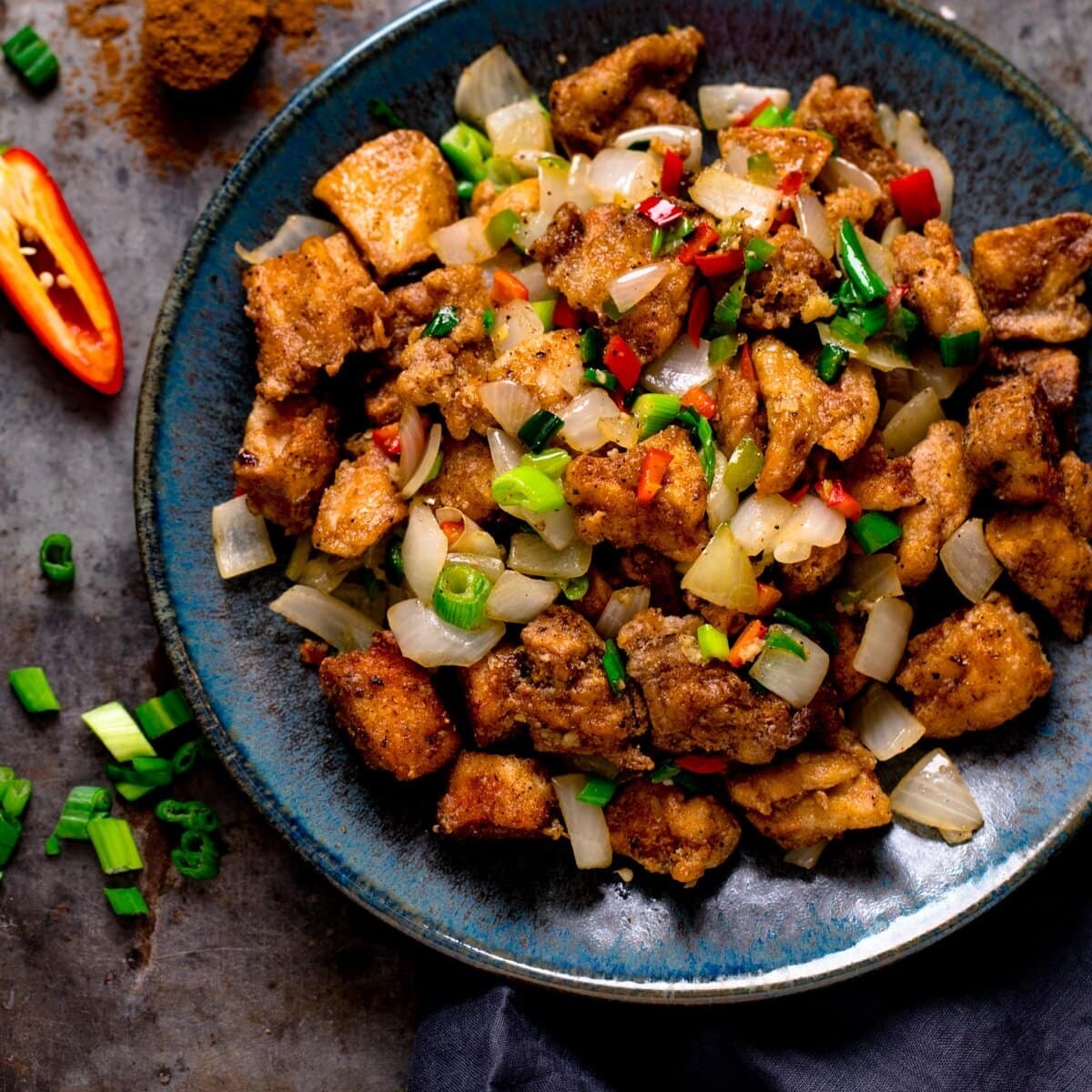 Chicken Pepper Toss New Year Party Tray