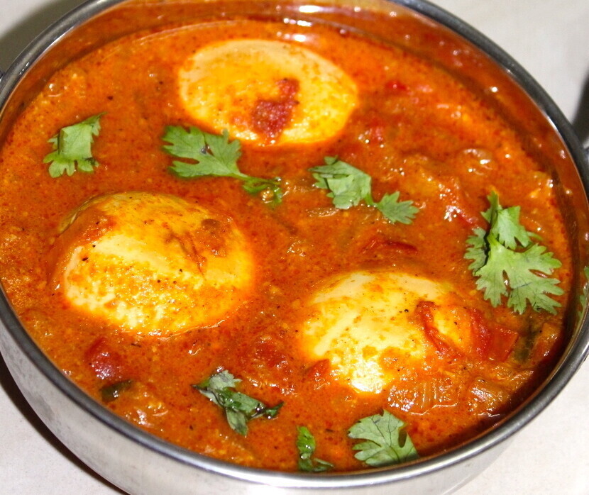 South Indian Style Egg Korma