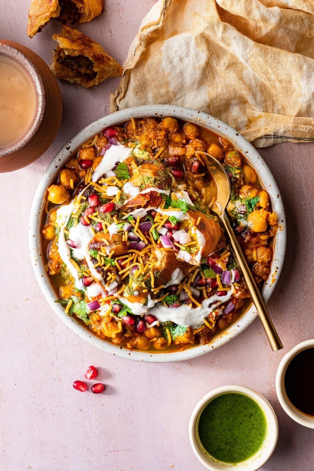 Samosa Masala Chaat