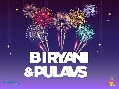 Biryani's and Pulav's