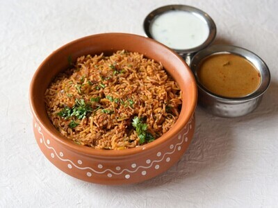 Goat Fry Pulav Party Tray