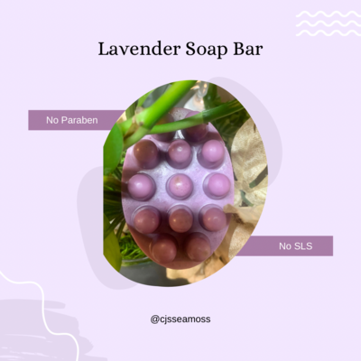 Lavender Sea Moss Bar