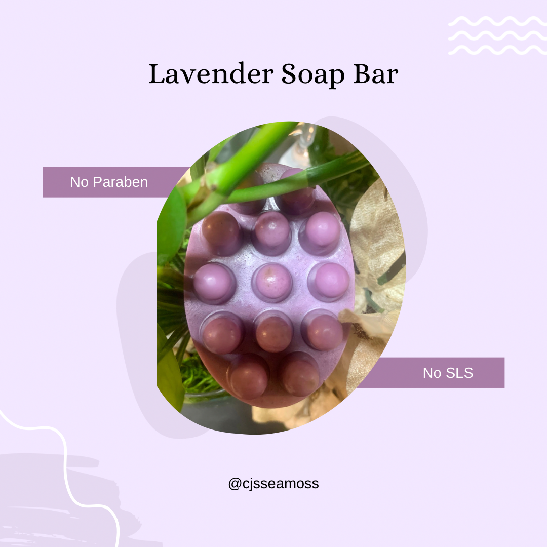 Lavender Sea Moss Bar
