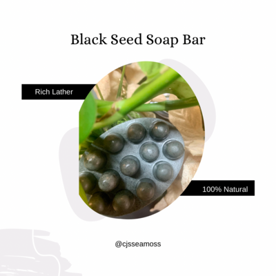 Black Seed Oil &amp; Sea Moss Bar