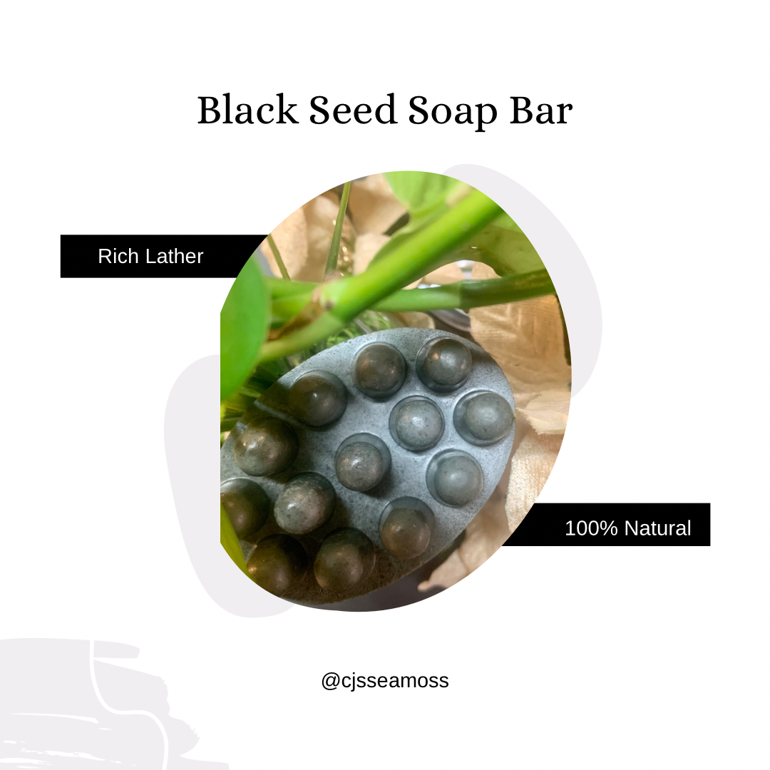 Black Seed Oil &amp; Sea Moss Bar