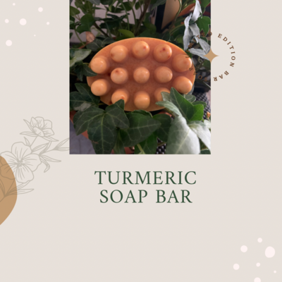 Sea Moss Soap Massage Bar with Turmeric 
