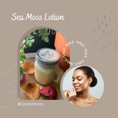 Small Sea Moss Lotion