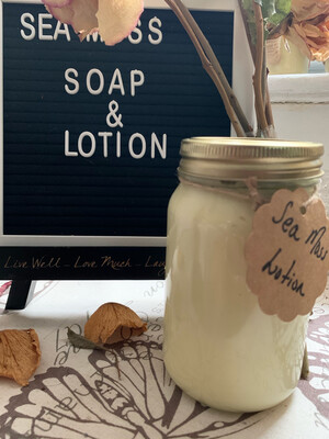 Large Sea Moss Lotion