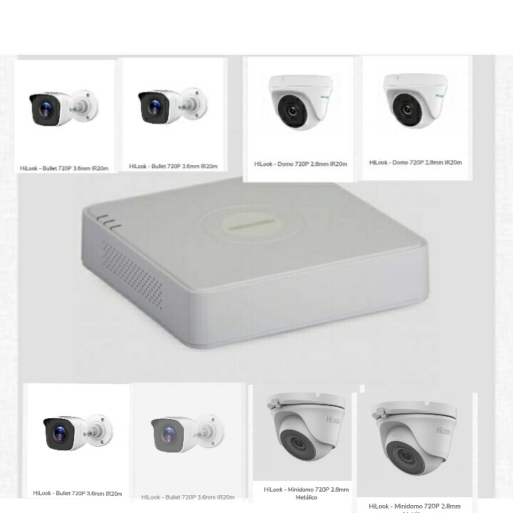 Kit 8 Cámaras de Seguridad