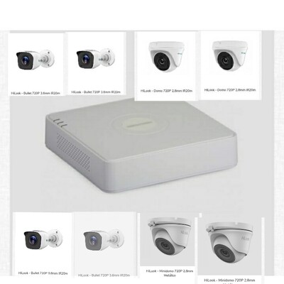Kit 8 Cámaras de Seguridad