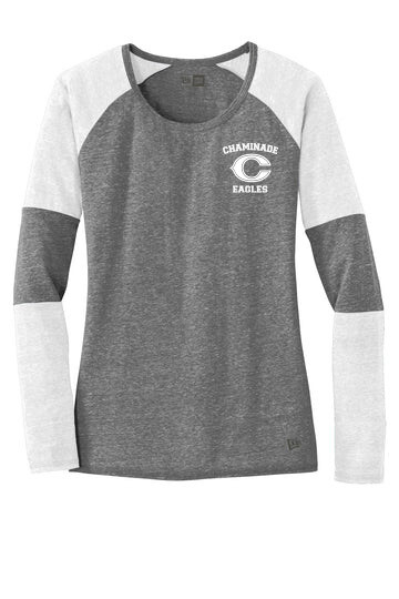Ladies Tri-Blend Baseball Tee