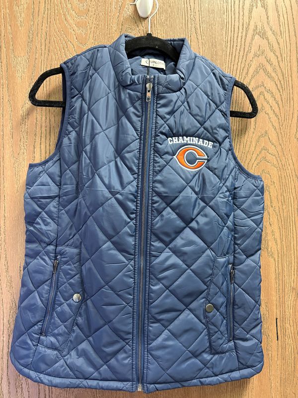 Ladies Navy Puffer Vest