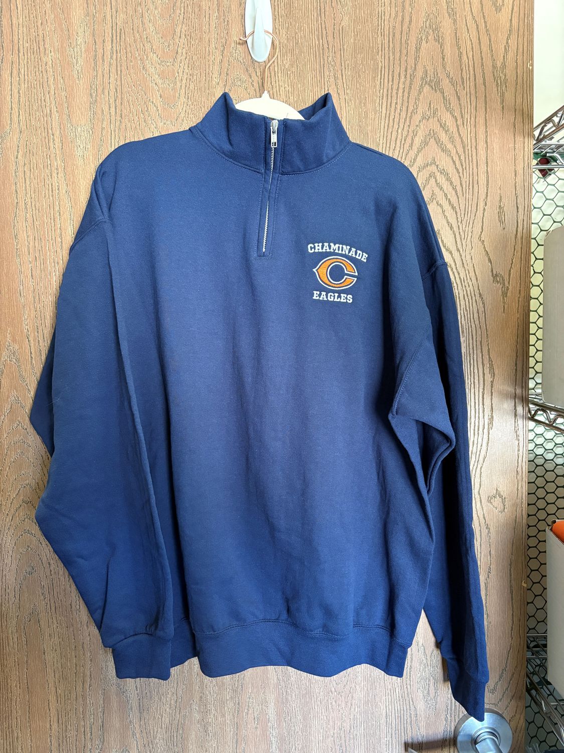 Navy 1/4 Sweatshirt