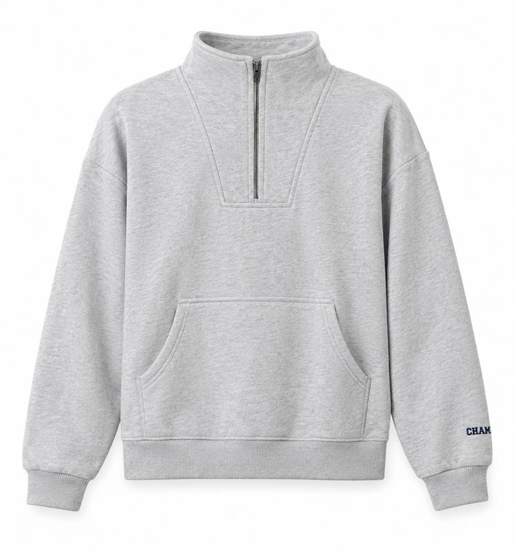 Ladies 1/4 Zip Sweatshirt