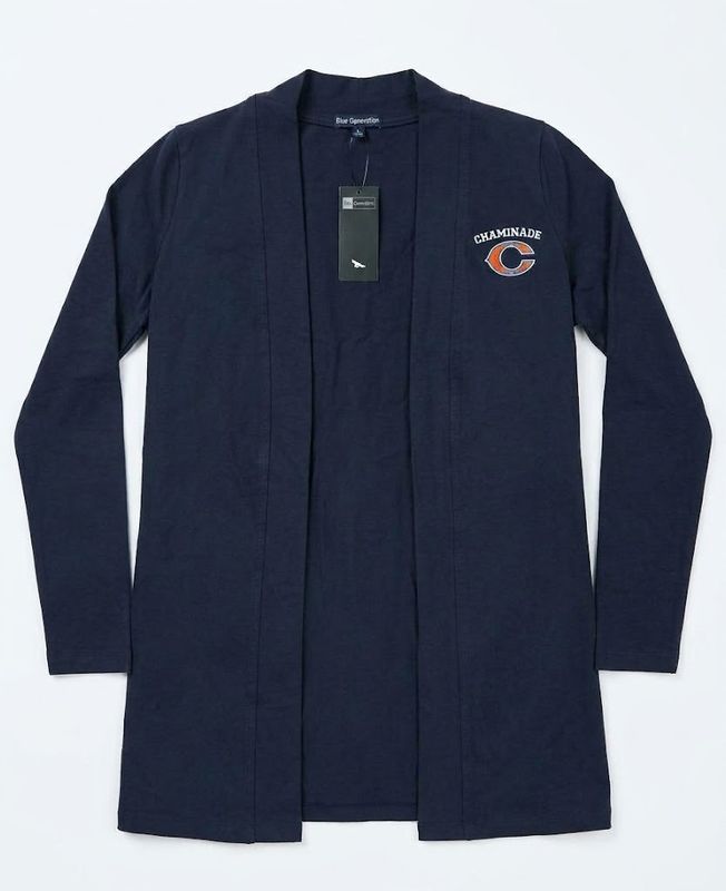 Ladies Navy Cardigan