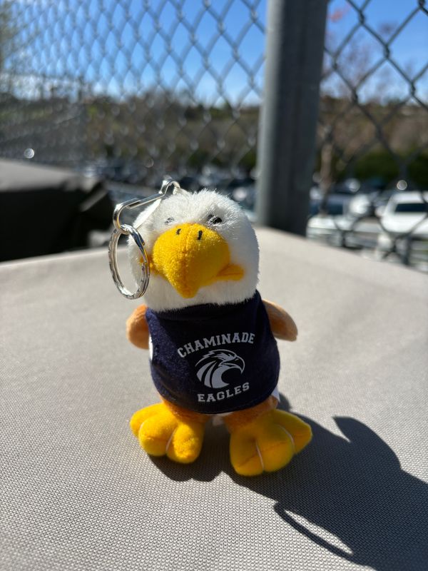 Stuffed Eagle Keychain