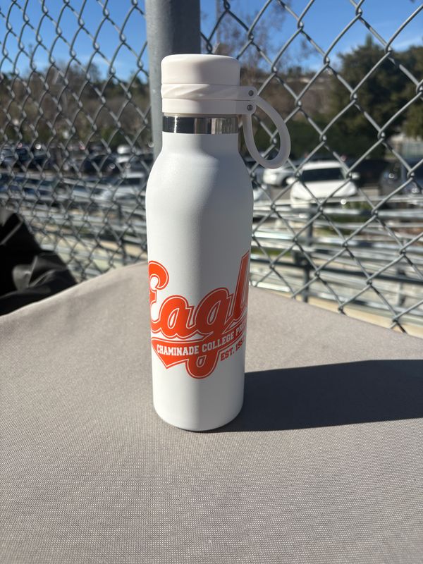 White Stainless Steel Water Bottle