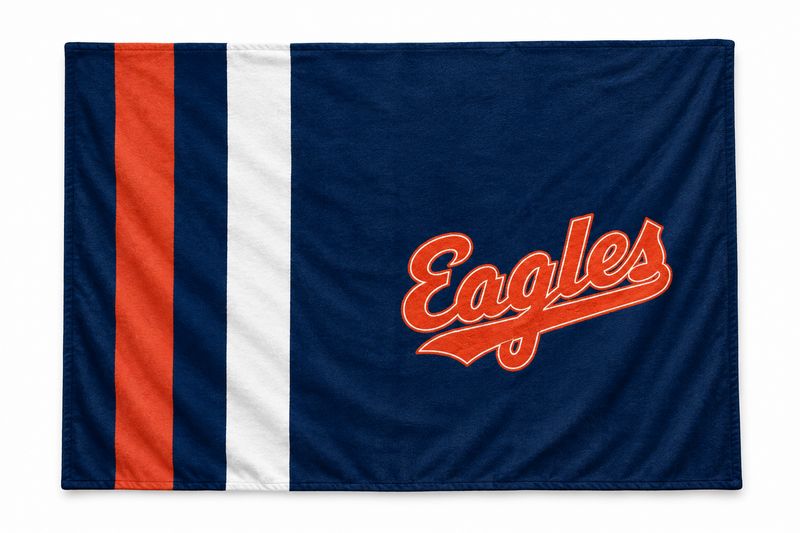 Vintage Navy Blanket