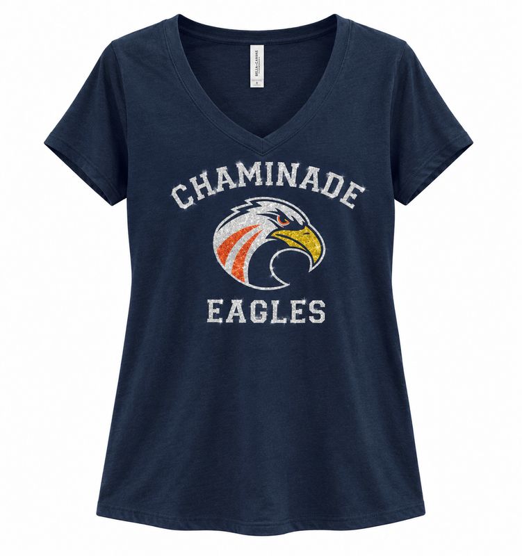 Sparkle V-Neck Tee
