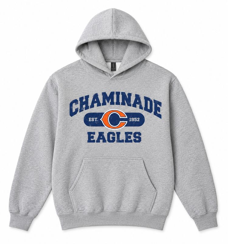 Distressed Logo Hoodie