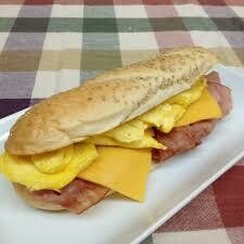 8" Ham, Egg Cheese ​