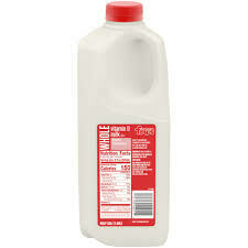 Half Gallon White Milk Whole