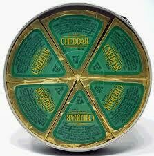 Cheddar Cheese Spread Wheel 4.02oz