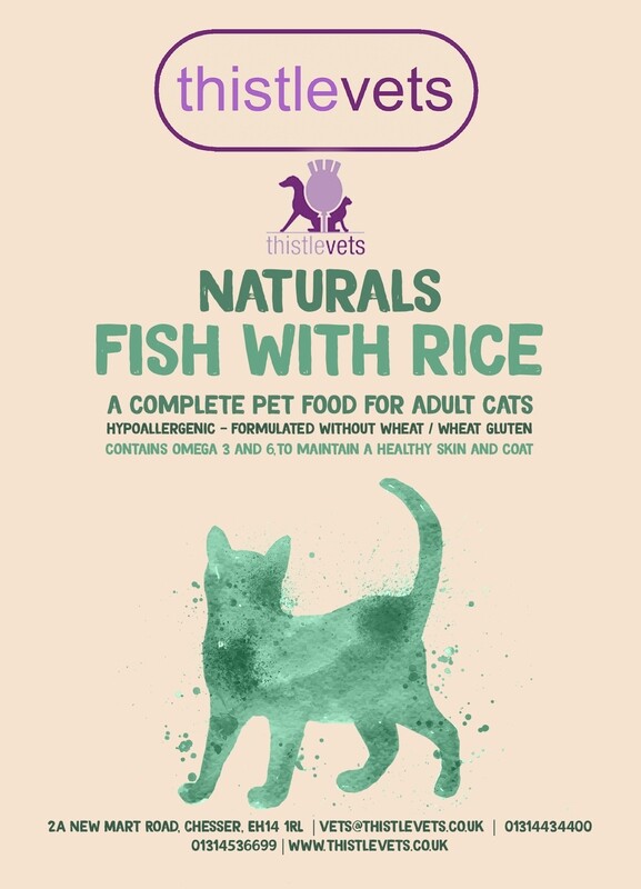 Thistle Vets Cat Natural Fish