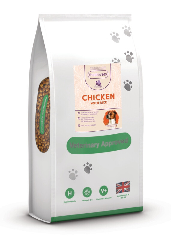 Thistle Vets Dog Chicken &amp; Rice
