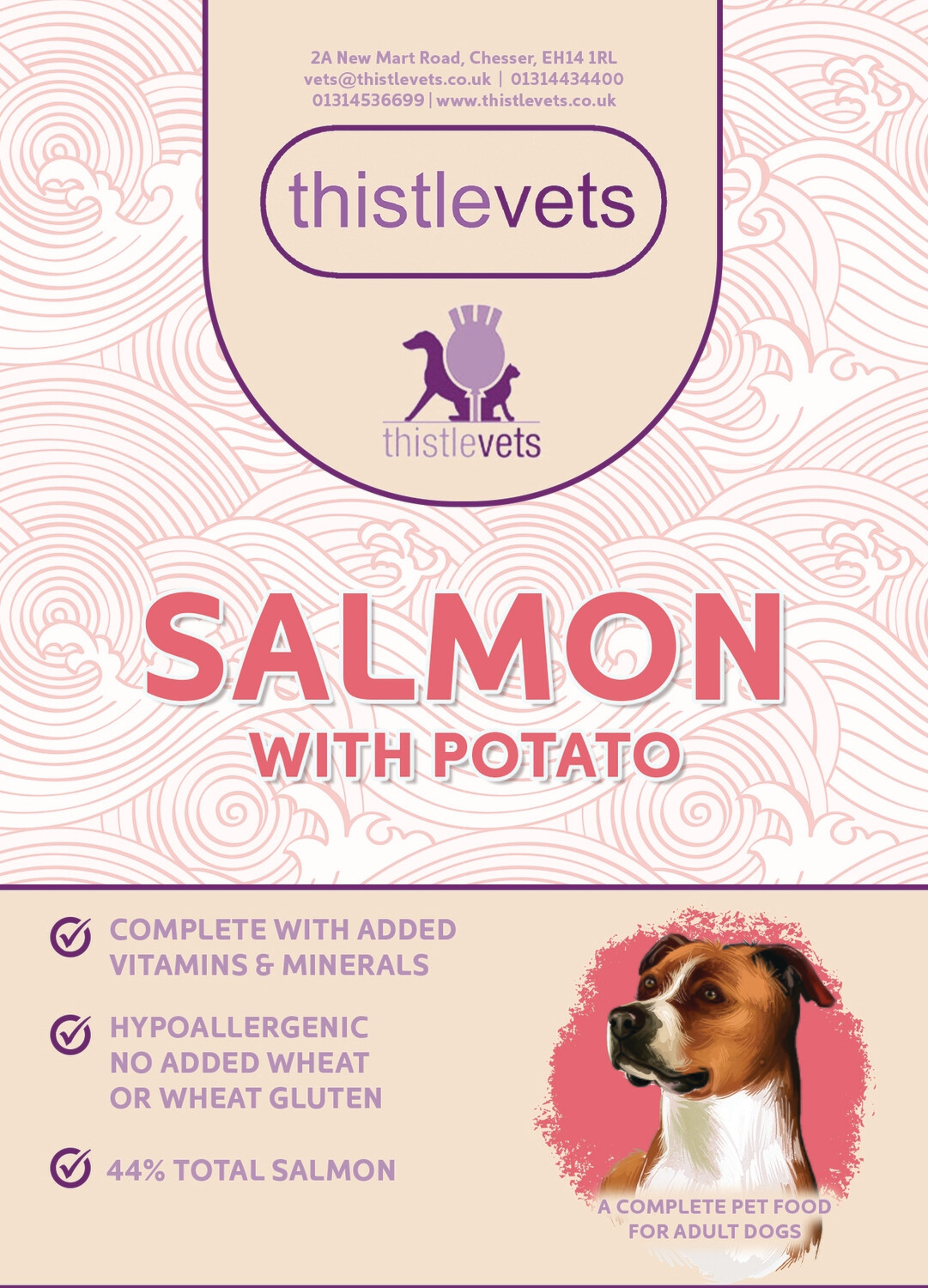 Thistle Vets Dog Salmon &amp; Potato