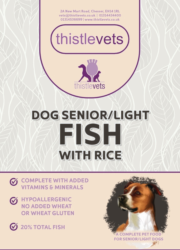 Thistle Vets Dog Senior/Light