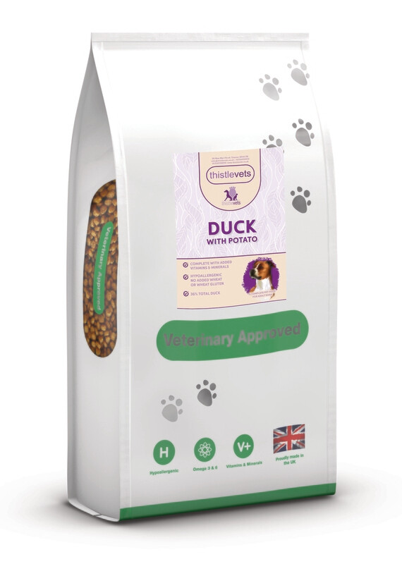 Thistle Vets Dog Duck &amp; Potato