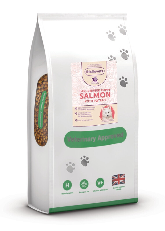 Thistle Vets Large Breed Puppy Salmon &amp; Potato