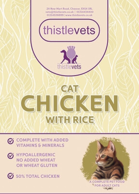 Thistle Vets Cat Chicken & Rice