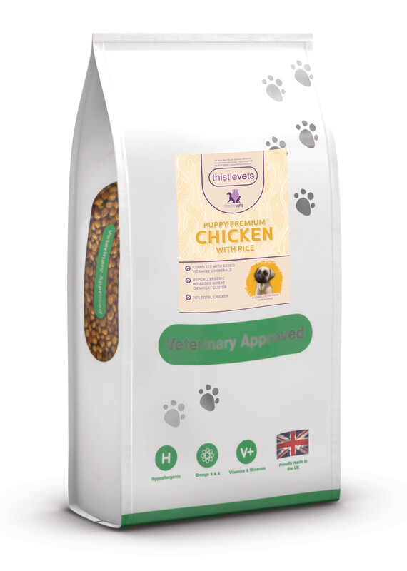 Thistle Vets Premium Puppy Chicken &amp; Rice