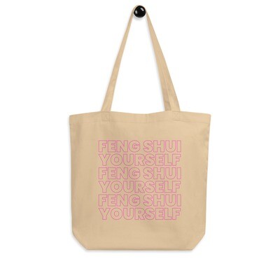 Feng Shui Yourself | Pink Tote Bag