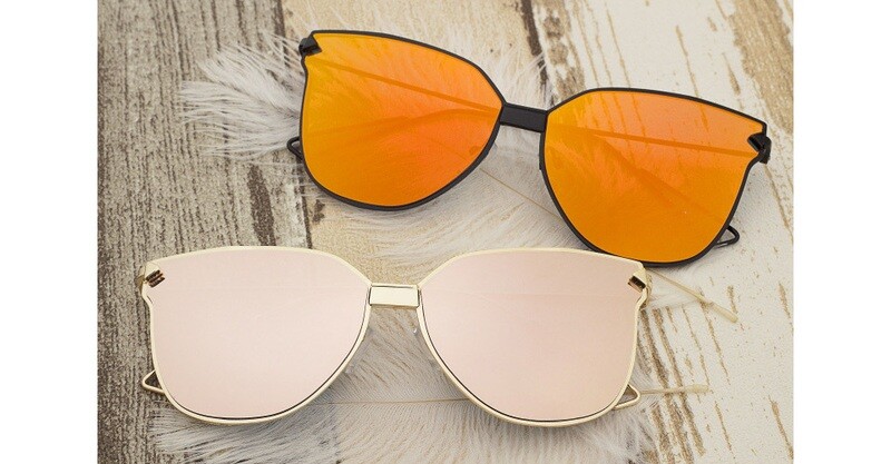 AOUBOU Black Butterfly Sunglasses Women Brand Designer