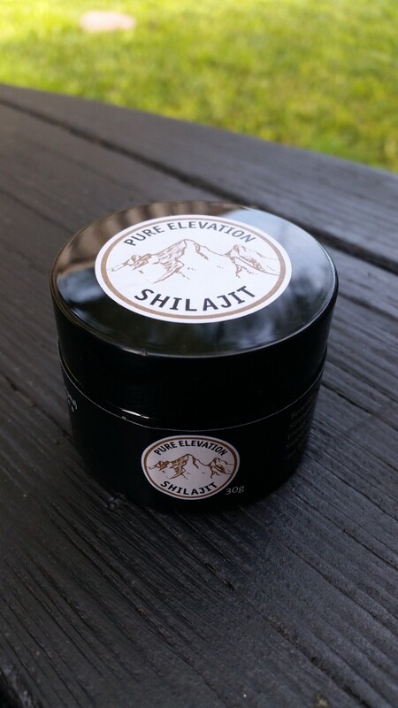 Pure Shilajit Resin, organic and vegan friendly health supplement, 30gr