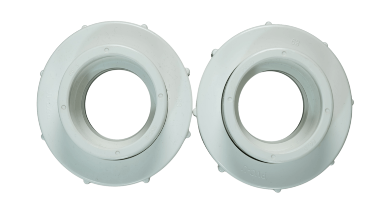 PAIR OF 50 ML BARREL UNIONS