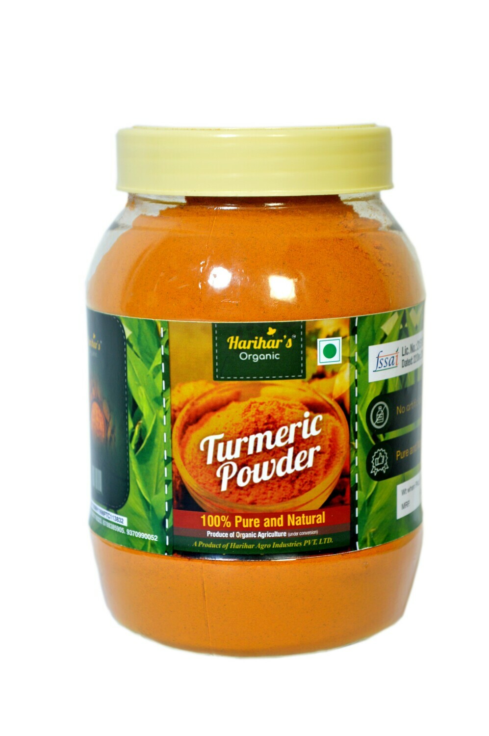 Waigaon Natural Turmeric Powder (High Curcumin&gt;5%) - 500 grams