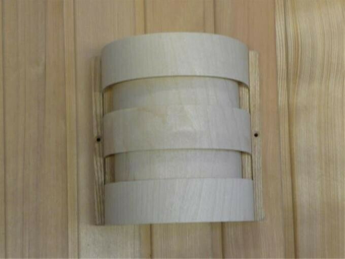 Wooden Light Diffuser, Curved
