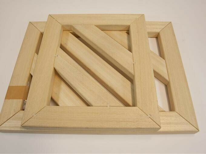 Sauna Heater Guard Luxus 2-sided for wall mounting