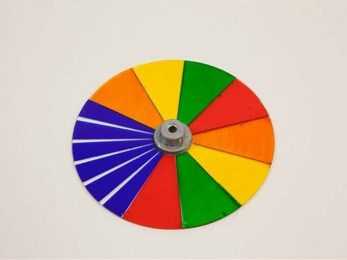 Replacement colour wheel for fibre optic light