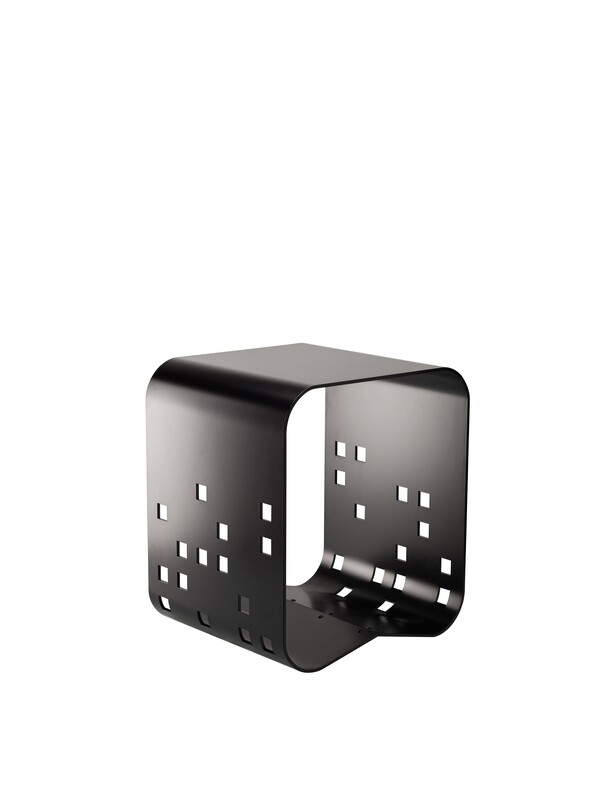 Black Pixel Stool