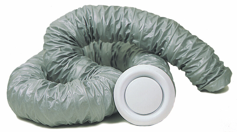 Adjustable Vent Outlet Kit - White