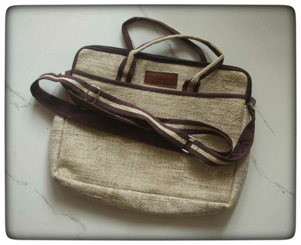 100% Hemp Laptop Bag (Brand : Core Hemp)